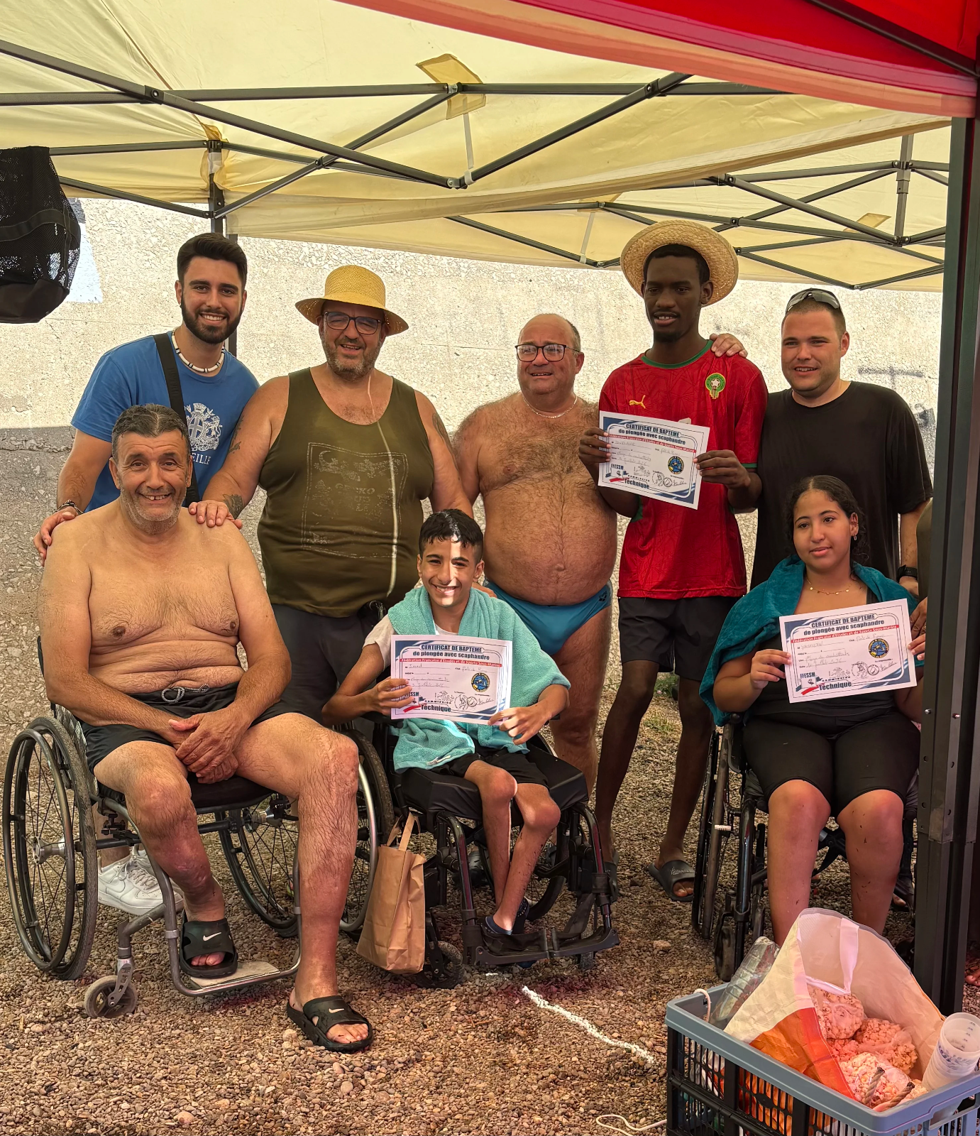 Une après-midi inoubliable sous la mer pour nos jeunes 🌊🐟🤿