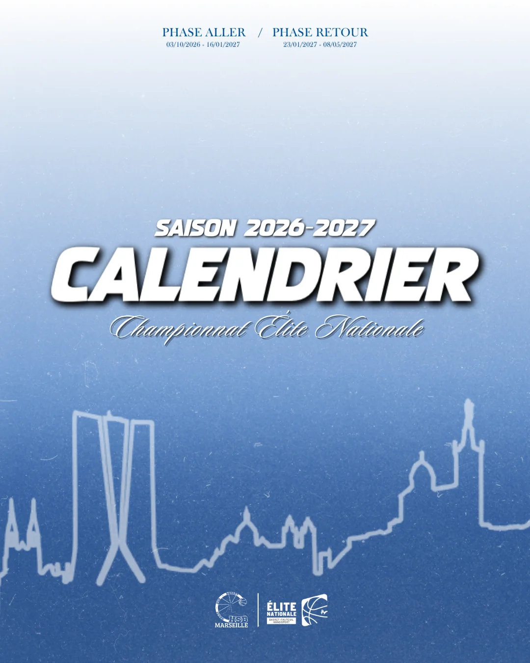 Le calendrier 2026/2027 du HSB Marseille en Élite Nationale est dévoilé !